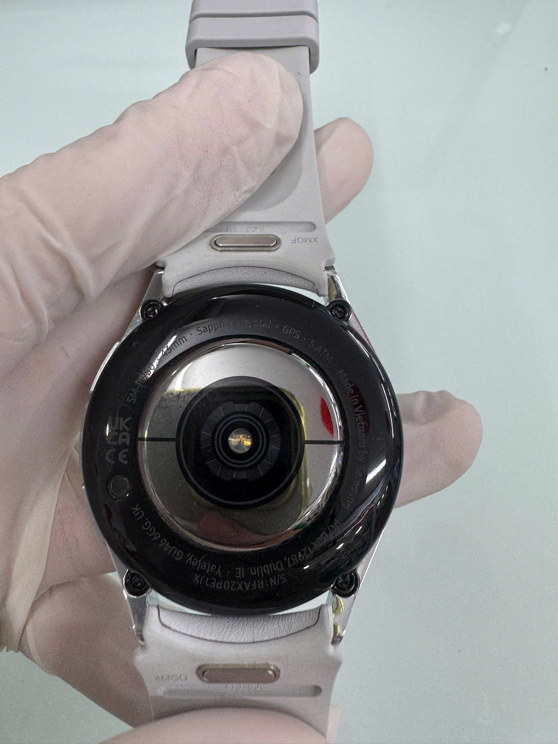 Thiết bị Bluetooth Samsung SM-R950 (Bạc), Galaxy Watch6 Classic 43mm BT - RFAX20PE1JX