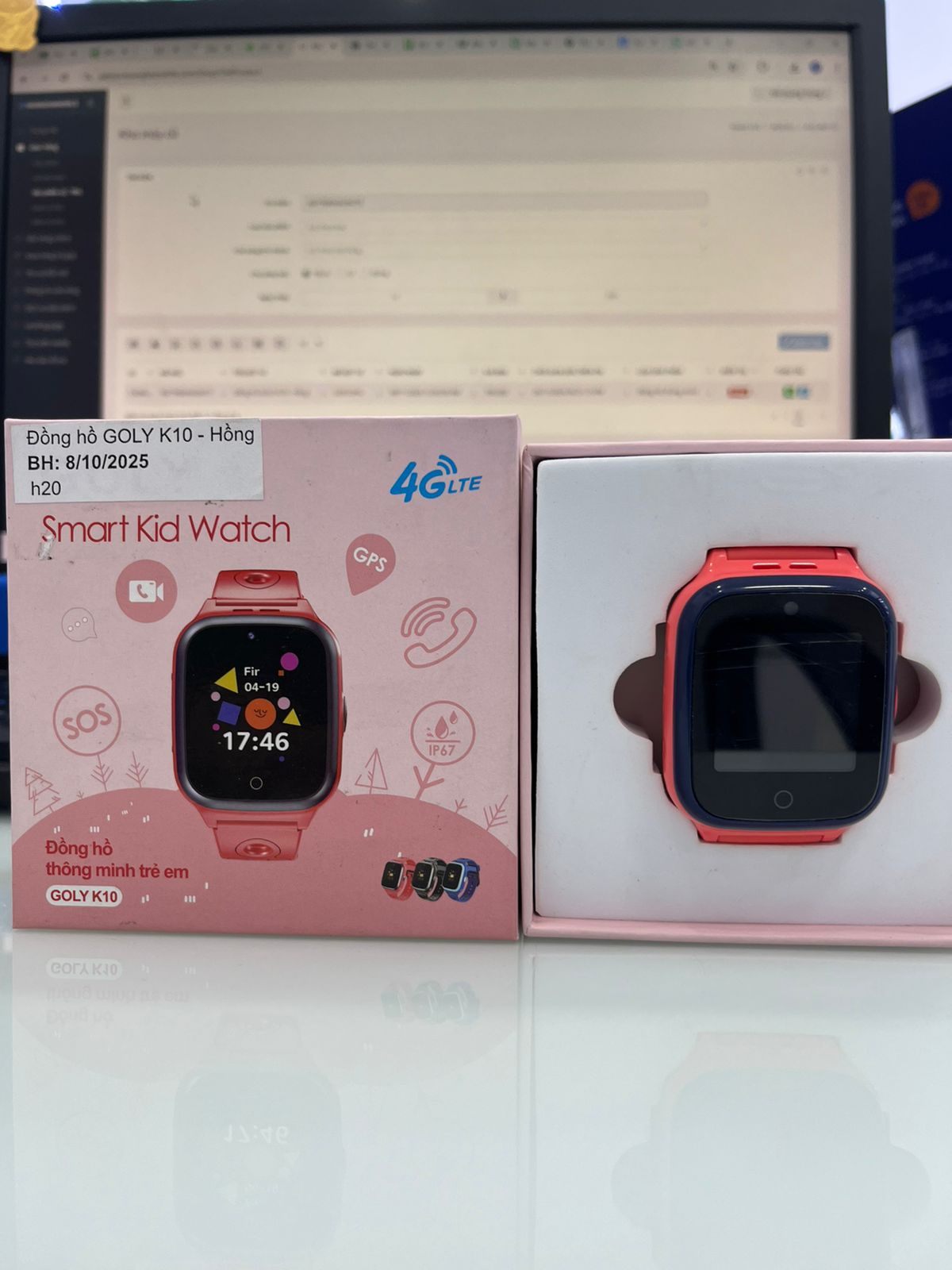 Đồng hồ GOLY K10 - Hồng - 867798044426477 - GOK10HG