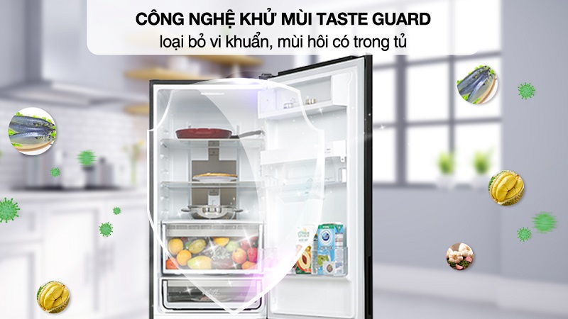 Công nghệ khử khuẩn Taste Guard.