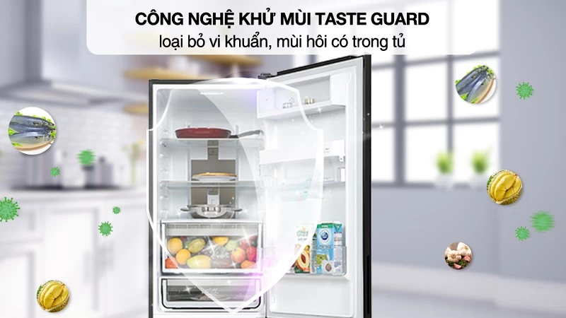 Công nghệ khử khuẩn Taste Guard. Công nghệ khử khuẩn Taste Guard.