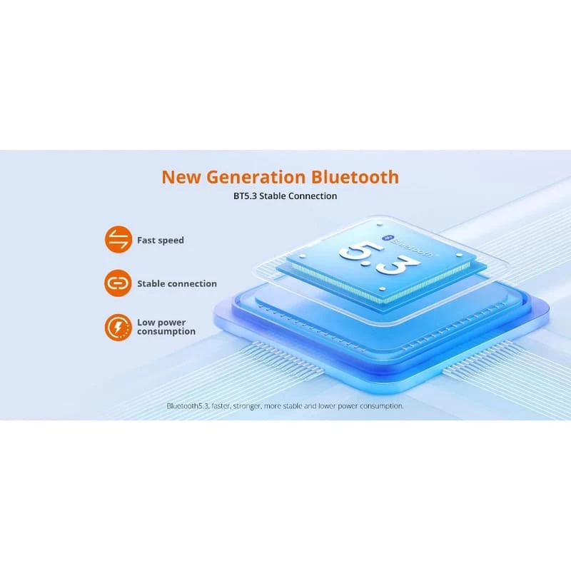 Công nghệ Bluetooth 5.3 tiên tiến của tai nghe không dây Riversong Airfly L3 EA227 Công nghệ Bluetooth 5.3 tiên tiến của tai nghe không dây Riversong Airfly L3 EA227