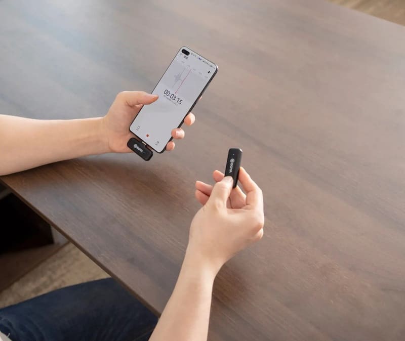 Giá bán tham khảo của mic thu âm điện thoại Boya BYWM3T1D1 (chân Lightning)