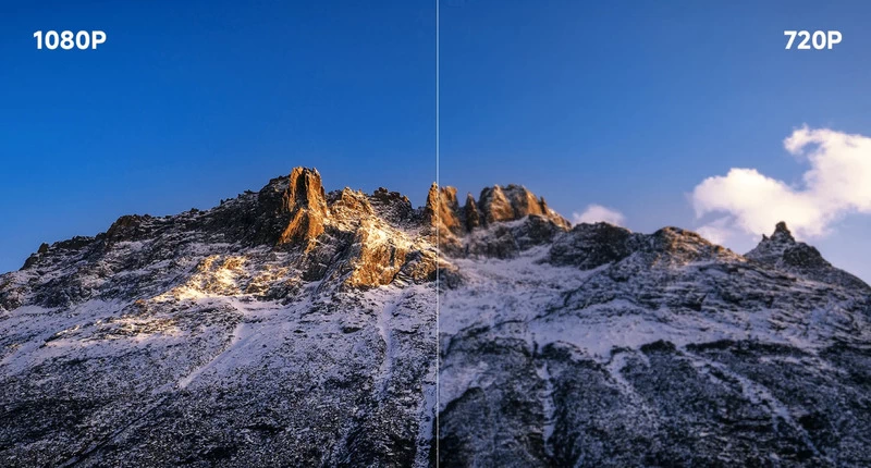 Độ phân giải Full HD. Độ phân giải Full HD.