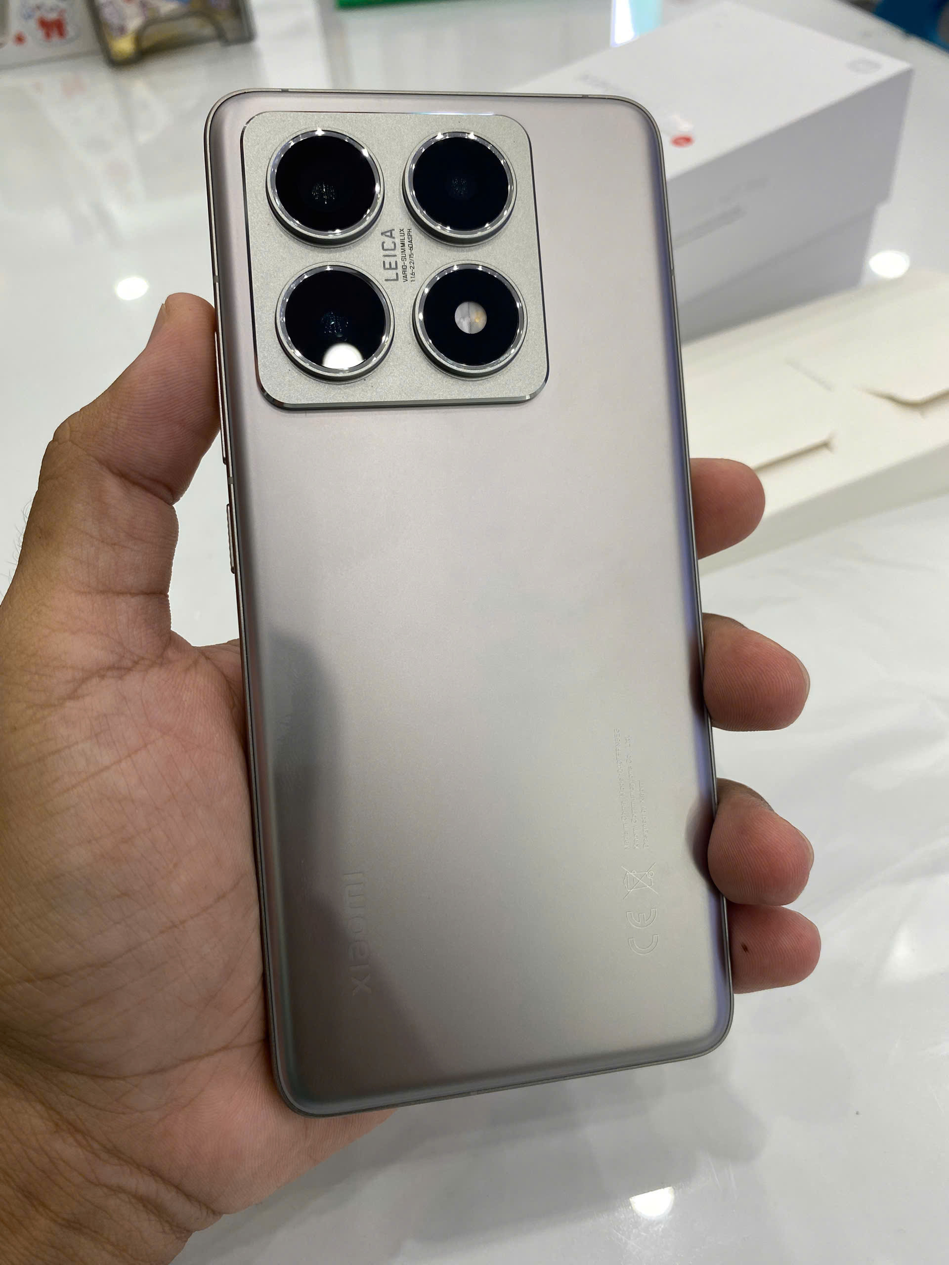 Điện thoại Xiaomi 14T Pro 12GB/512GB - Màu Titan Gray