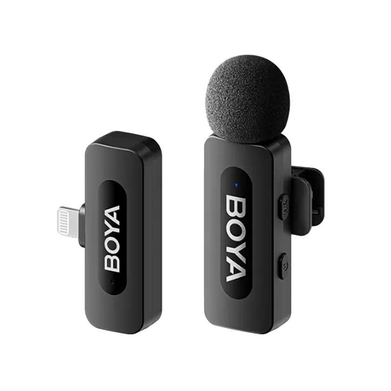 Microphone thu âm không dây Boya BY-V1 V2.0 (Lightning, 1Mic)