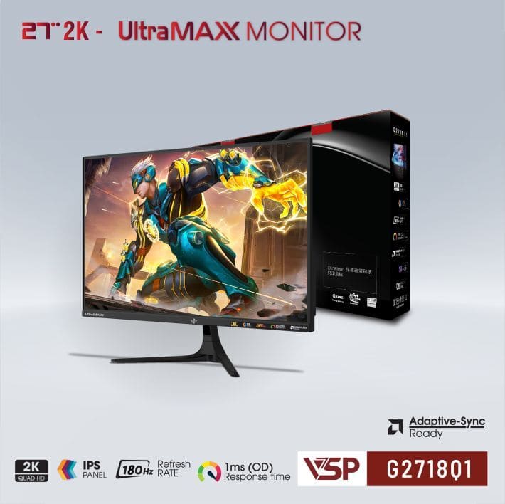 Tần số quét 180Hz.