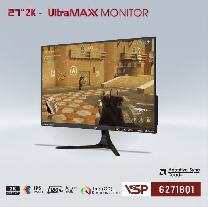 Màn hình 27 inch.