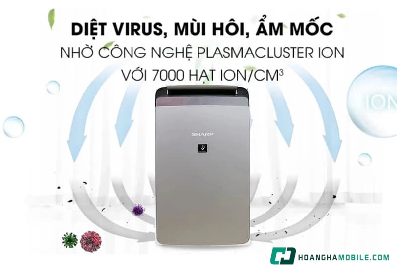 Máy hút ẩm kết hợp lọc khí SHARP DW-J27FV-S với hệ thống lọc HEPA đảm bảo lọc sạch không khí hiệu quả Máy hút ẩm kết hợp lọc khí SHARP DW-J27FV-S với hệ thống lọc HEPA đảm bảo lọc sạch không khí hiệu quả
