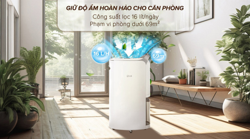 Giữ độ ẩm hoàn hảo.