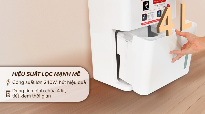 Dung tích tiện lợi.