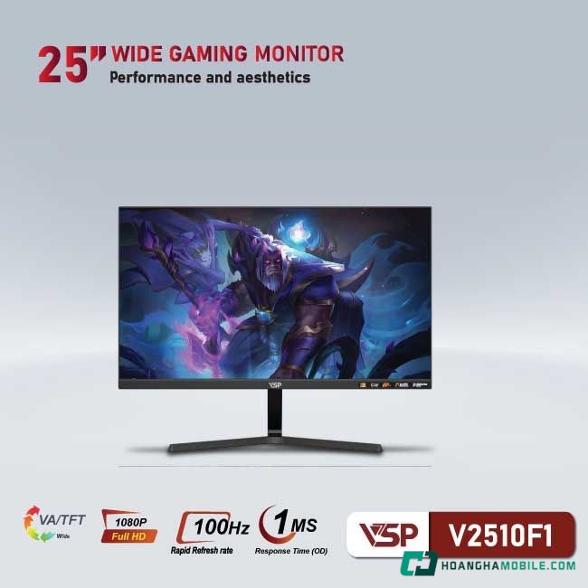 Màn hình VSP V2510F1 là một lựa chọn tuyệt vời cho những ai cần một màn hình 24.5 inch Full HD với các thông số ấn tượng Màn hình VSP V2510F1 là một lựa chọn tuyệt vời cho những ai cần một màn hình 24.5 inch Full HD với các thông số ấn tượng