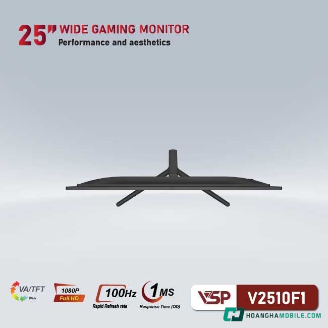 Màn hình VSP V2510F1 hỗ trợ hai cổng kết nối phổ biến là HDMI 1.4 và VGA Màn hình VSP V2510F1 hỗ trợ hai cổng kết nối phổ biến là HDMI 1.4 và VGA