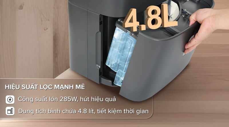 Vận hành động cơ êm ái.