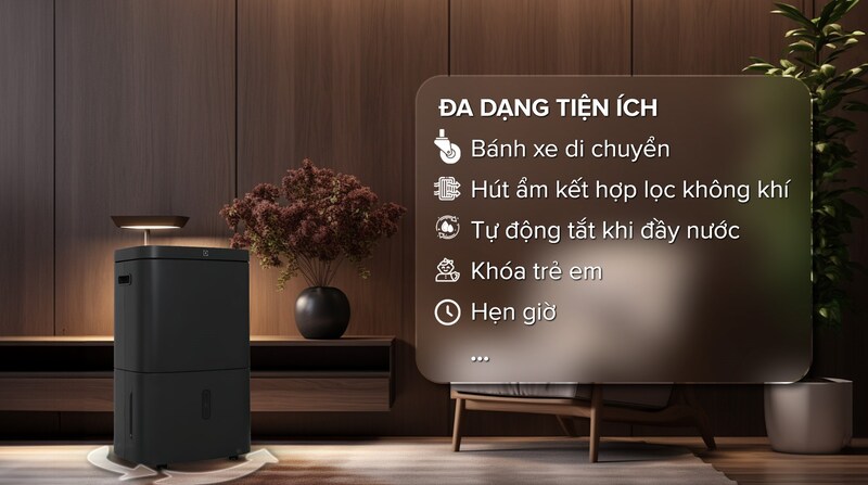 Thương hiệu Electrolux.