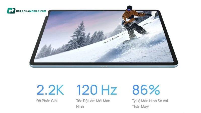 Máy tính bảng HUAWEI Matepad 11.5 inch (6GB/128GB) sở hữu màn hình sắc nét Máy tính bảng HUAWEI Matepad 11.5 inch (6GB/128GB) sở hữu màn hình sắc nét