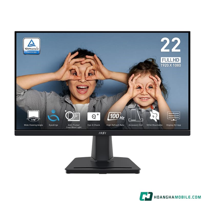 Màn hình MSI PRO MP225V là một trong những sản phẩm tiêu biểu của MSI, được thiết kế để tối ưu hóa trải nghiệm sử dụng Màn hình MSI PRO MP225V là một trong những sản phẩm tiêu biểu của MSI, được thiết kế để tối ưu hóa trải nghiệm sử dụng