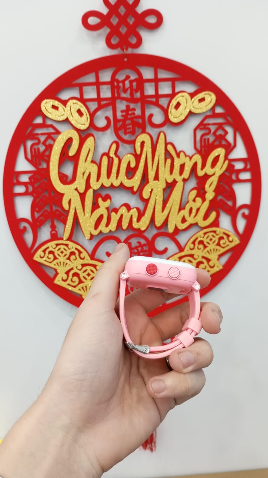 Đồng hồ thông minh đeo tay trẻ em myALO Kidsphone K74, màu hồng 