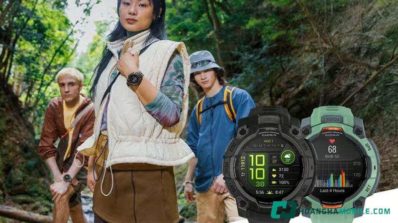 Garmin Instinct 3 45mm AMOLED đồng hành cùng bạn tập luyện thể thao