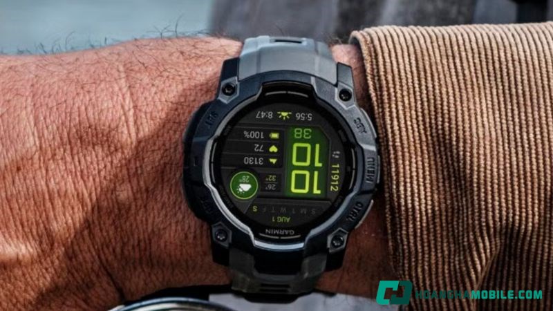 Garmin Instinct 3 45mm AMOLED chính thức ra mắt vào năm 2025