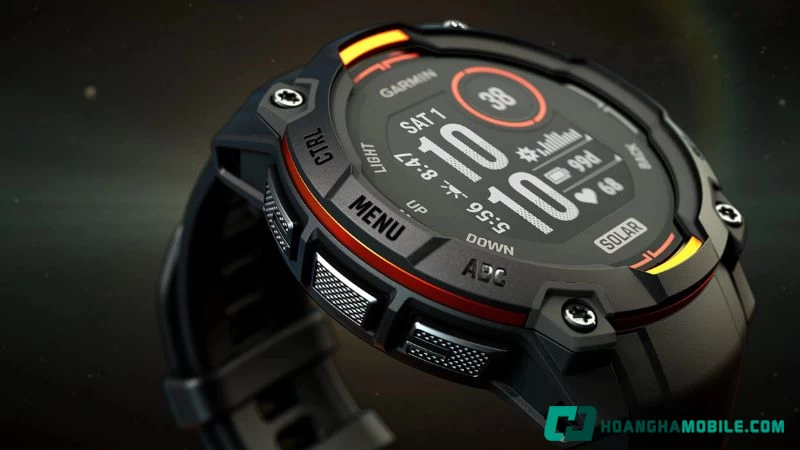 Garmin Instinct 3 50mm AMOLED có màn hình sắc nét, sống động Garmin Instinct 3 50mm AMOLED có màn hình sắc nét, sống động