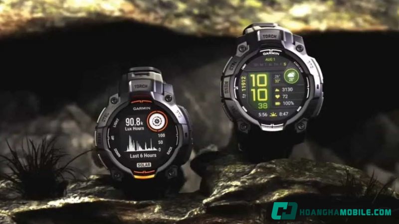 Mua đồng hồ Garmin Instinct 3 50mm AMOLED chính hãng giá tốt tại Hoàng Hà Mobile
