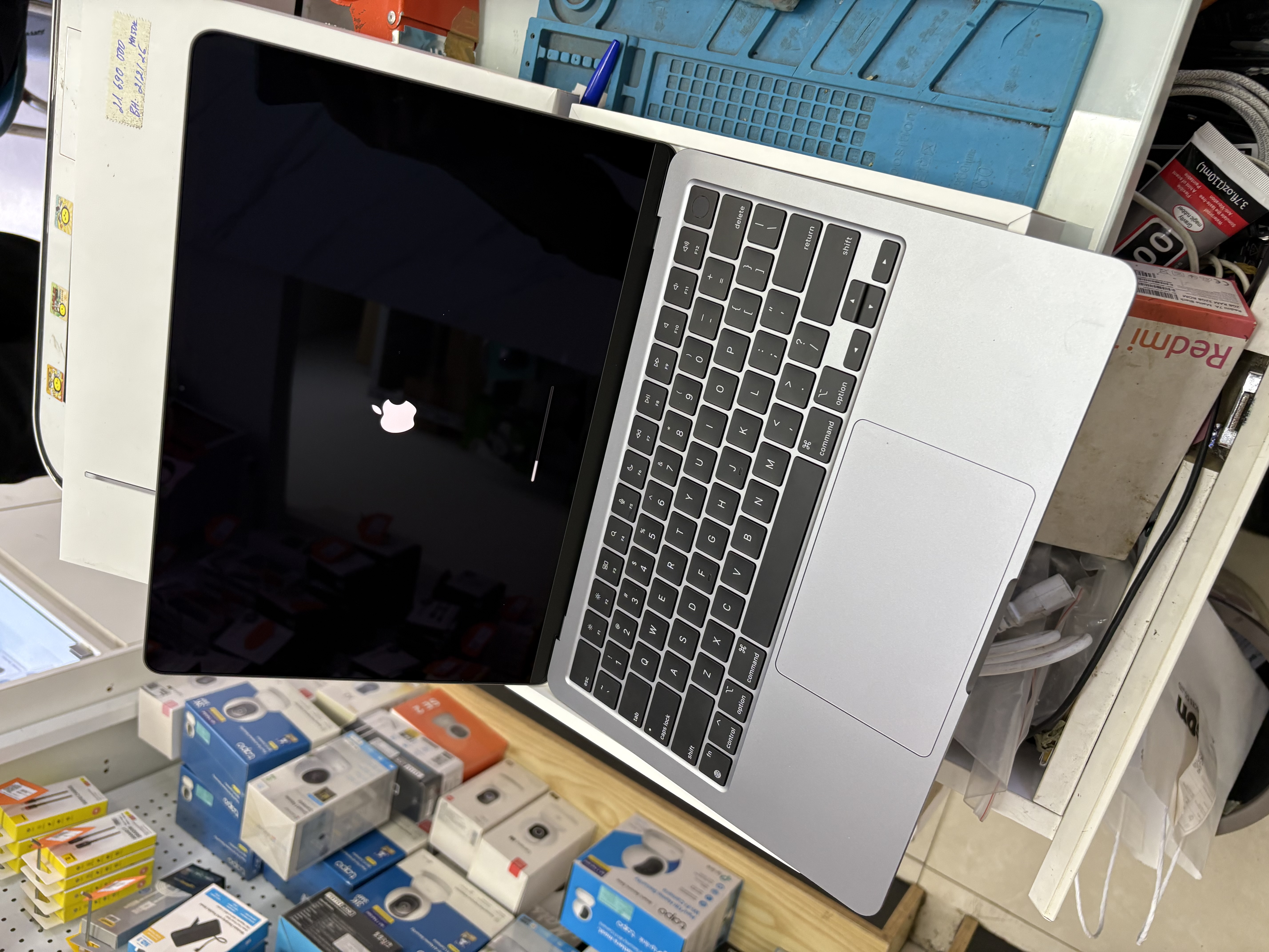 MTXT MacBook Air M2 13.6 inch 2024, 8CPU-8GPU, 16GB/256GB, Space Grey - MC7U4SA/A - smf7c4h5lxq - MC7U4SA
