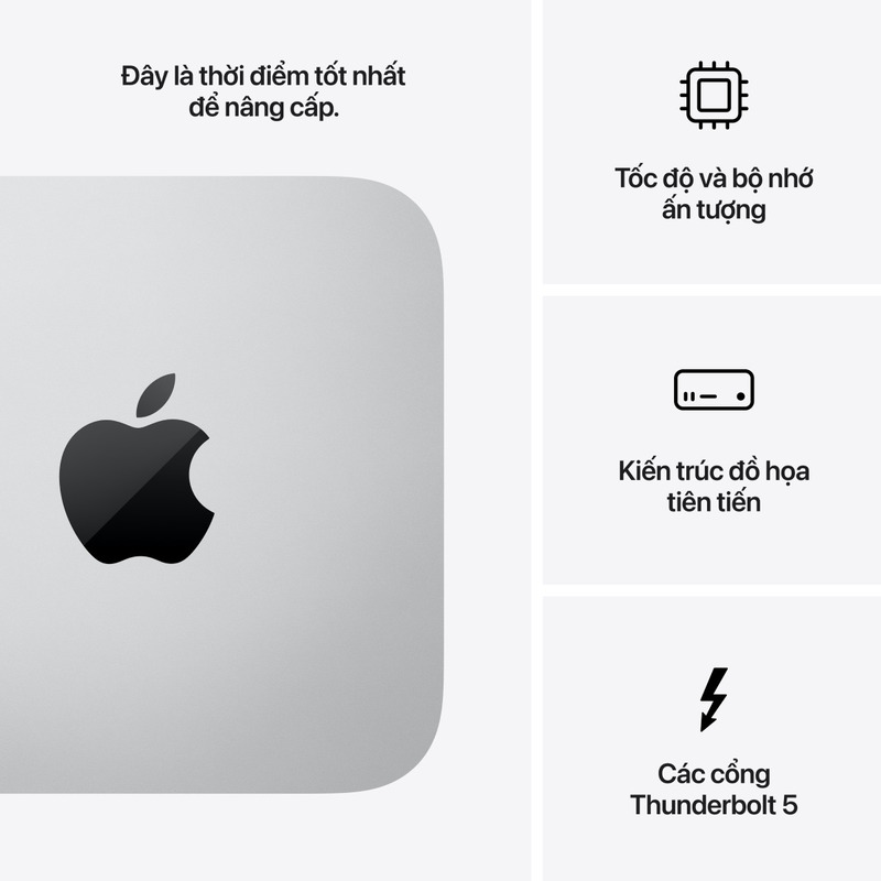 Tính năng hỗ trợ đồng thời nhiều màn hình của Mac Studio Chip M3 Ultra