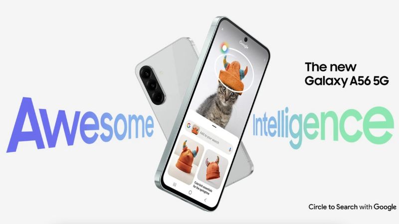 Giá bán tham khảo của điện thoại Samsung Galaxy A56 5G 8GB/128GB