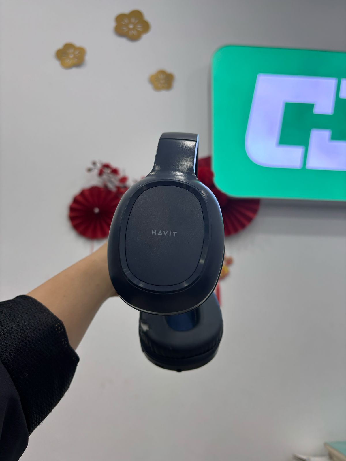 Tai nghe bluetooth hiệu Havit, model H2590BT Pro - Màu xanh