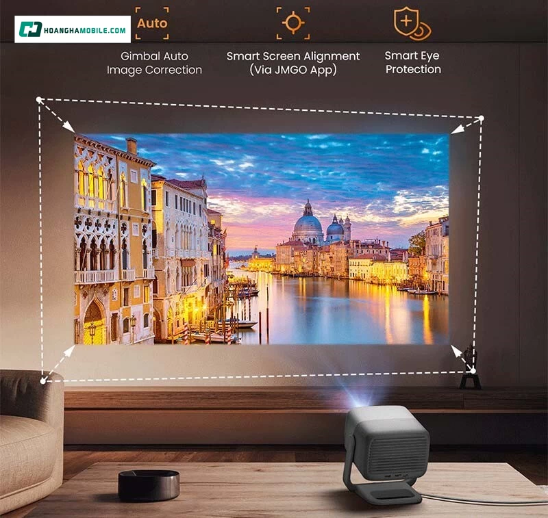 JMGO N1S Nano gây ấn tượng mạnh mẽ ngay từ cái nhìn đầu tiên với thiết kế tinh tế, hiện đại và vô cùng nhỏ gọn JMGO N1S Nano gây ấn tượng mạnh mẽ ngay từ cái nhìn đầu tiên với thiết kế tinh tế, hiện đại và vô cùng nhỏ gọn