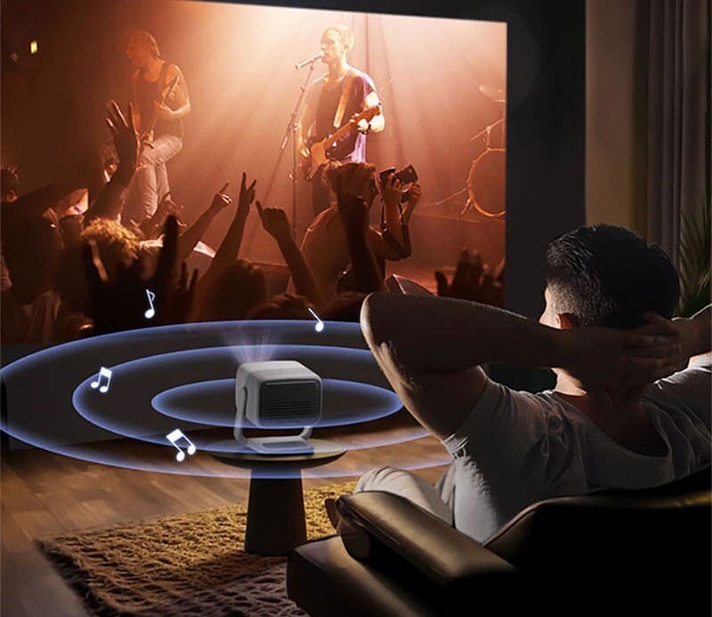 Máy chiếu thông minh JMGO N1S Nano tự động lấy nét và hiệu chỉnh Keystone Máy chiếu thông minh JMGO N1S Nano tự động lấy nét và hiệu chỉnh Keystone