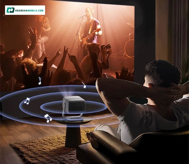 Máy chiếu thông minh JMGO N1S Nano tự động lấy nét và hiệu chỉnh Keystone Máy chiếu thông minh JMGO N1S Nano tự động lấy nét và hiệu chỉnh Keystone