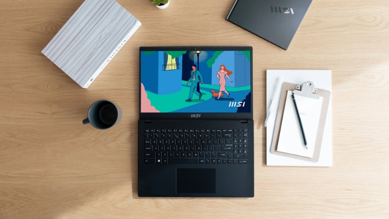 Laptop MSI.