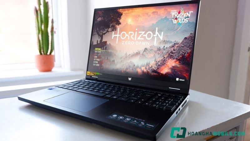 Vi xử lý Intel mạnh mẽ.