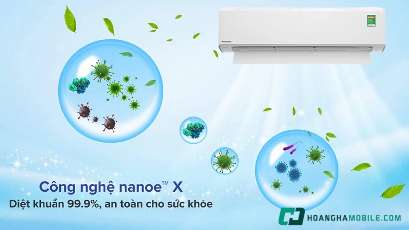 Điều hòa Panasonic sử dụng công nghệ lọc khí tiên tiến, mang lại không gian sống trong lành và bảo vệ sức khỏe tối ưu cho người dùng Điều hòa Panasonic sử dụng công nghệ lọc khí tiên tiến, mang lại không gian sống trong lành và bảo vệ sức khỏe tối ưu cho người dùng