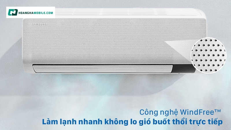 Điều hòa Samsung nổi bật với công nghệ làm lạnh tiên tiến và thông minh