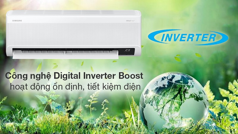 Tiết kiệm điện vượt trội với công nghệ Digital Inverter Boost của máy lạnh Samsung Tiết kiệm điện vượt trội với công nghệ Digital Inverter Boost của máy lạnh Samsung
