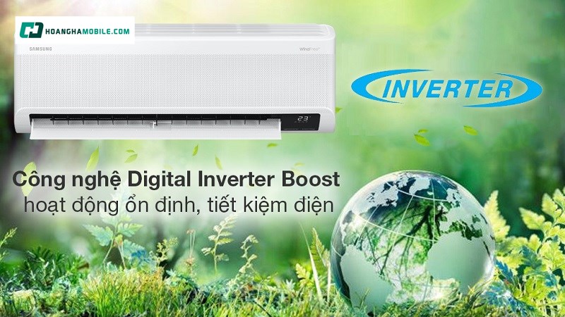 Tiết kiệm điện vượt trội với công nghệ Digital Inverter Boost của máy lạnh Samsung