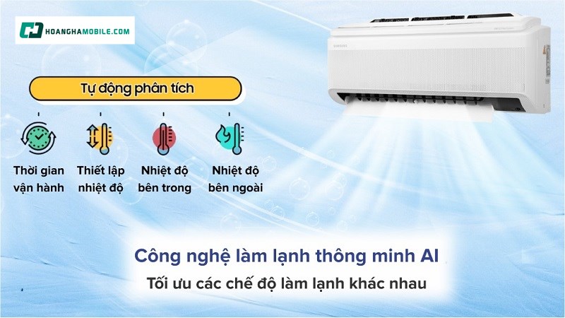 Các dòng điều hòa của Samsung được tích hợp rất nhiều công nghệ làm lạnh tiên tiến