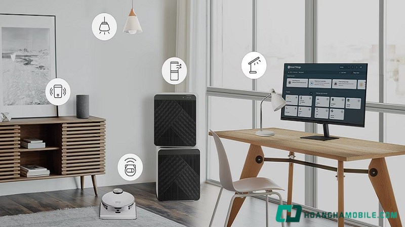 Tích hợp cùng nhà thông minh. Tích hợp cùng nhà thông minh.