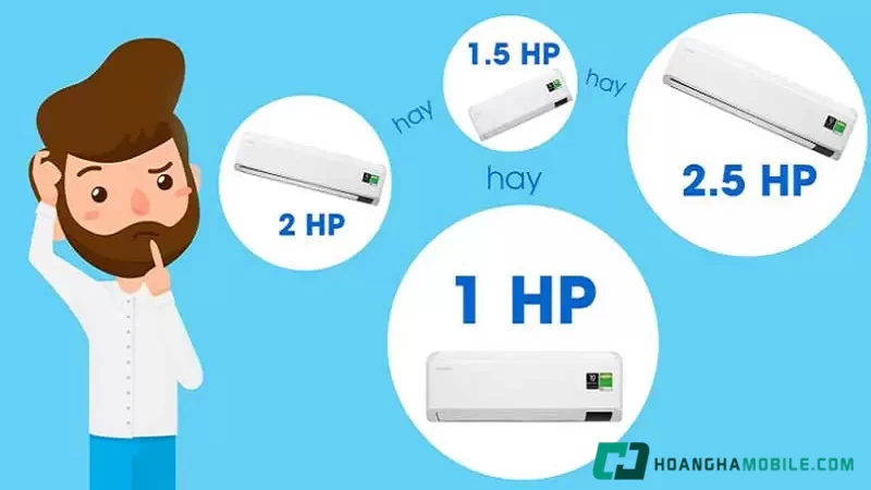 Xác định mức công suất máy lạnh Aqua dựa theo diện tích phòng Xác định mức công suất máy lạnh Aqua dựa theo diện tích phòng