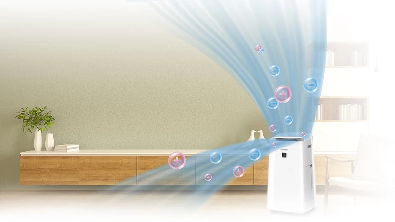 Máy lọc không khí tạo ẩm SHARP KI-L80V-T với bộ lọc HEPA cao cấp, có khả năng lọc sạch đến 99,97% bụi mịn Máy lọc không khí tạo ẩm SHARP KI-L80V-T với bộ lọc HEPA cao cấp, có khả năng lọc sạch đến 99,97% bụi mịn