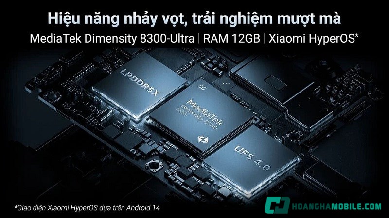 Hiệu năng mạnh mẽ. Hiệu năng mạnh mẽ.