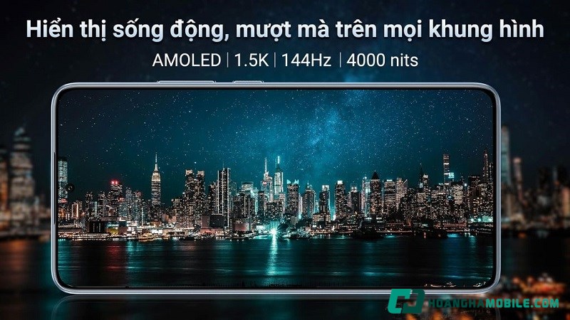 Màn hình ấn tượng. Màn hình ấn tượng.