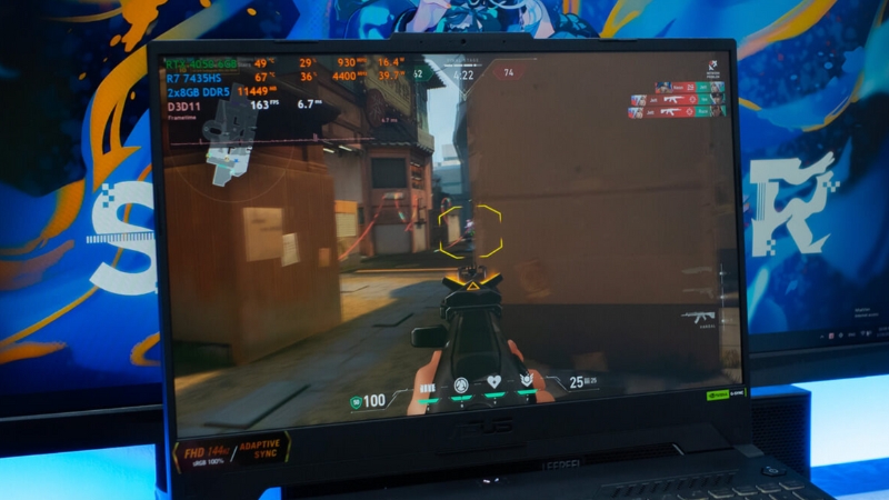 Laptop Asus TUF Gaming A15 FA506NCR-HN047W được thiết kế hướng đến game thủ với phong cách mạnh mẽ và độ bền ấn tượng