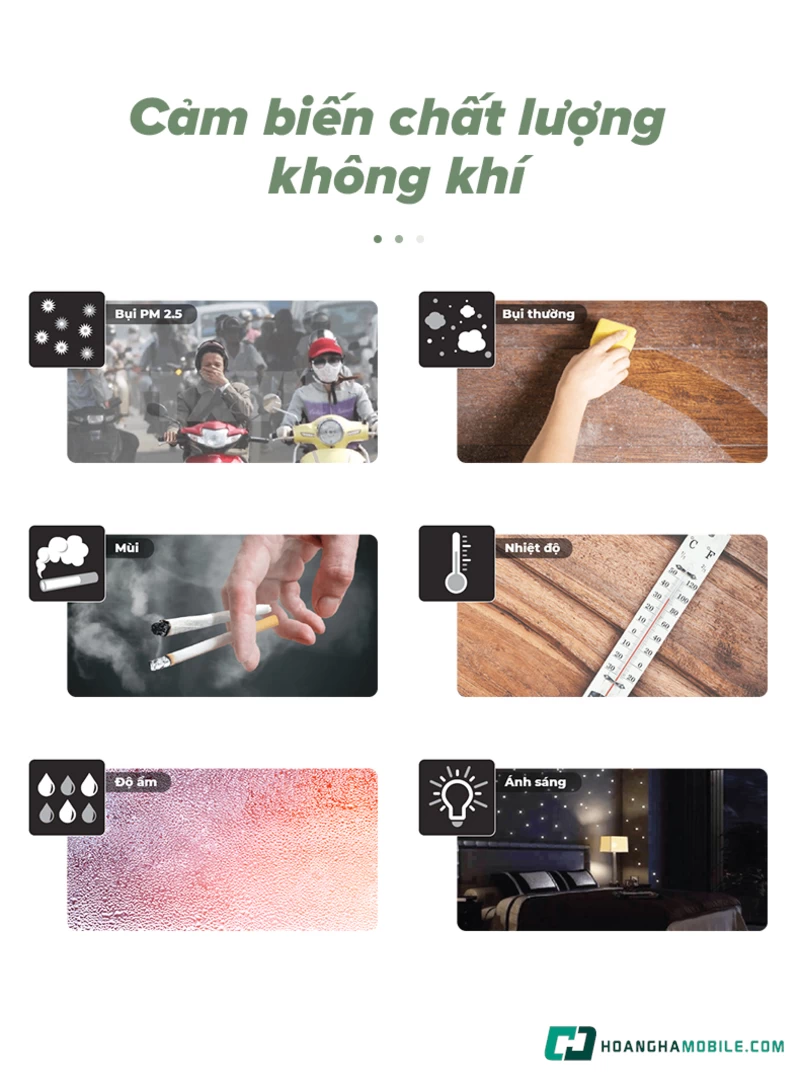Cảm biến chất lượng không khí. Cảm biến chất lượng không khí.