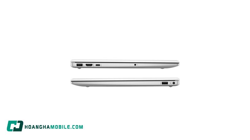 Laptop HP 15-fd1045TU-9Z2X1PA được trang bị đầy đủ các cổng kết nối cần thiết, đảm bảo khả năng kết nối linh hoạt với nhiều thiết bị ngoại vi
