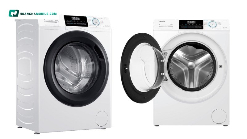Máy giặt Aqua được thiết kế với kiểu dáng hiện đại, phù hợp với mọi không gian sống Máy giặt Aqua được thiết kế với kiểu dáng hiện đại, phù hợp với mọi không gian sống