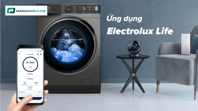 Một số mẫu máy giặt Electrolux được tích hợp kết nối Wi-Fi và có thể điều khiển từ xa thông qua ứng dụng di động Một số mẫu máy giặt Electrolux được tích hợp kết nối Wi-Fi và có thể điều khiển từ xa thông qua ứng dụng di động
