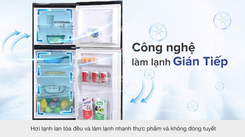 Aqua 130 lít AQR-T150FA(BS) thiết kế chất liệu cao cấp và bền bỉ lâu dài